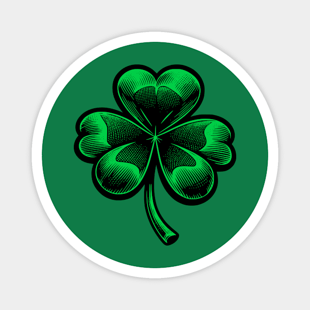 Shamrock Magnet by VDUBYA